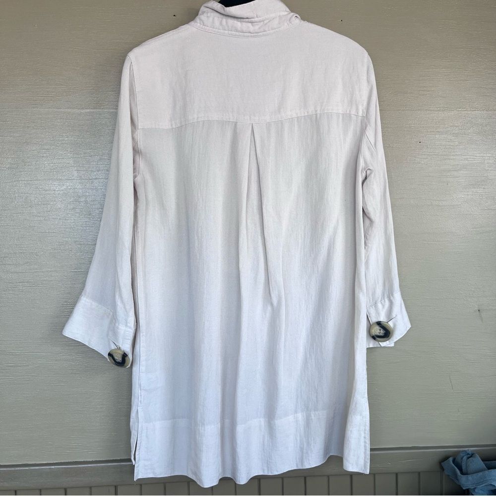 John Mark Rayon Large Button Tunic Small - image 7